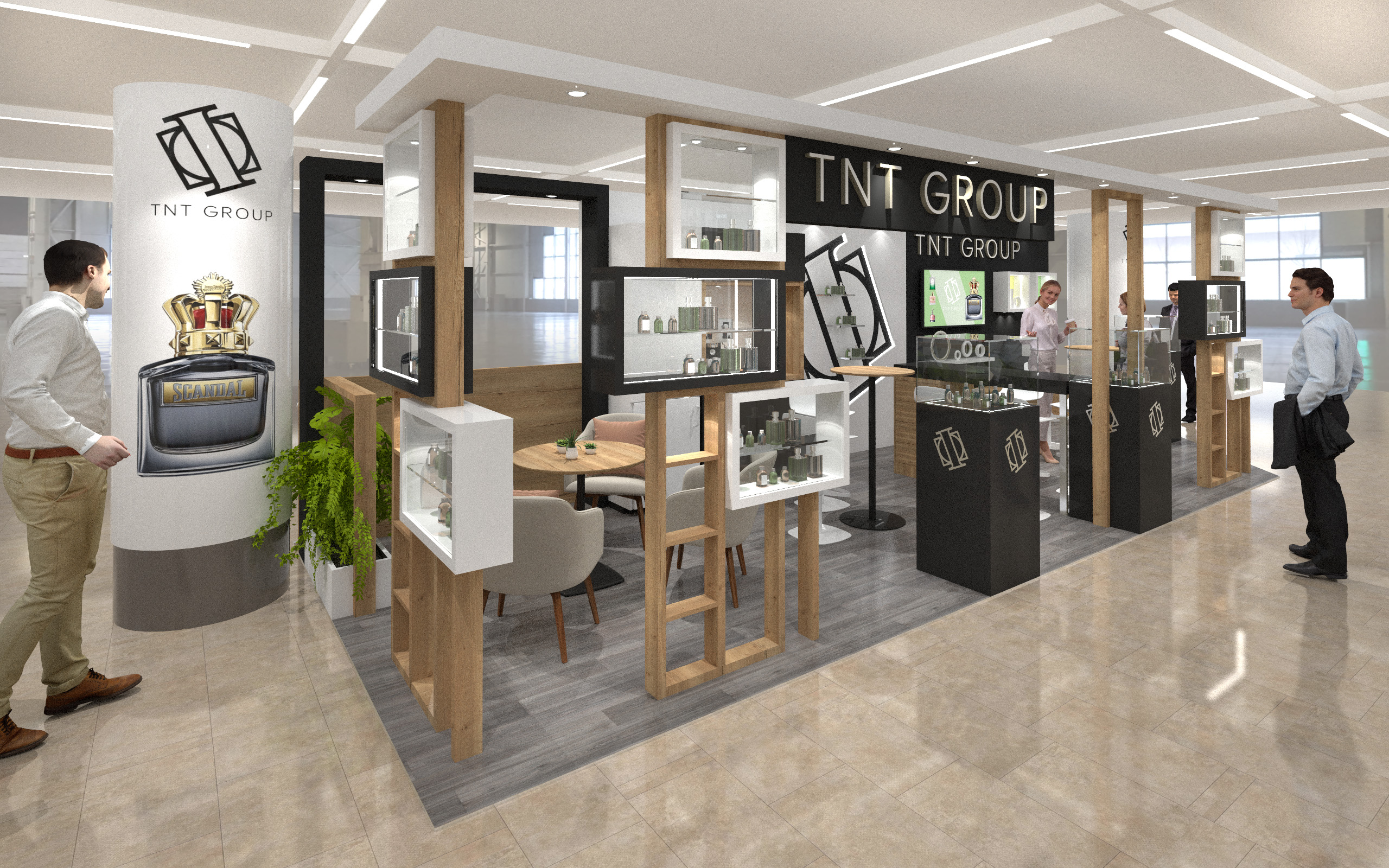 Stand TNT Group salon LuxePack